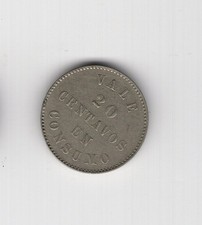 Chile 20c Ficha Comercial Salitrera Minería COMPAÑIA SALITRERA N.C. Desconocida