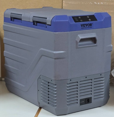 VEVOR Auto Kühlbox 40L Dual Zone, -20 bis +20 °C, neu, 1 Scharnier beschädigt