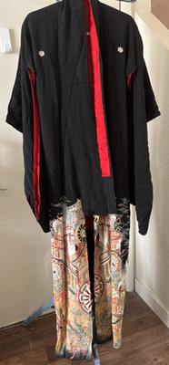 Taisho-era kurotomesode kimono