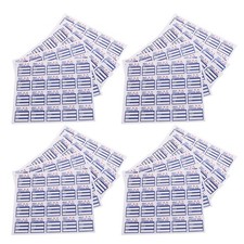  400pcs Next Service Due Stickers: Oil Change Stickers, Removable Oil Change