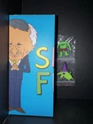 Smiling Friends Mr Boss NYCC 2025 Convention Exclusive Vinyl Figure With Pins