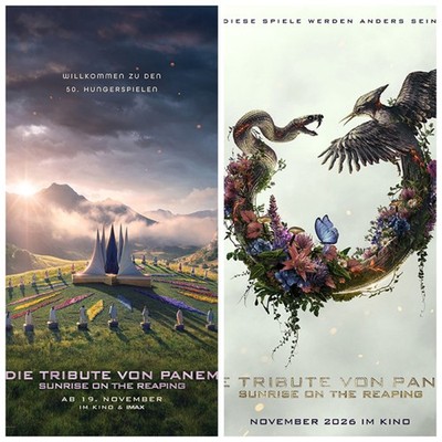 2x Tribute von Panem 6 Kinoplakat Kinoposter Filmplakat A1