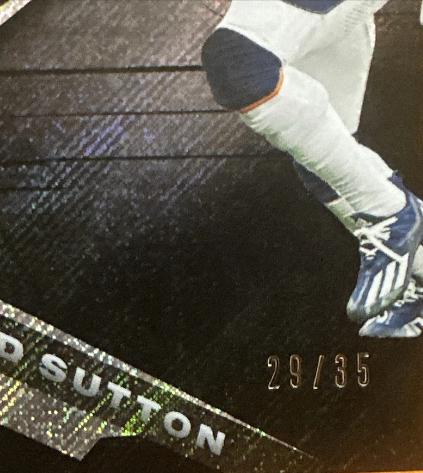 2022 Panini Black Sapphire Courtland Sutton /35  - Image 2 of 3