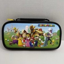 Nintendo Switch Super Mario Deluxe Travel Carry Case Open Box
