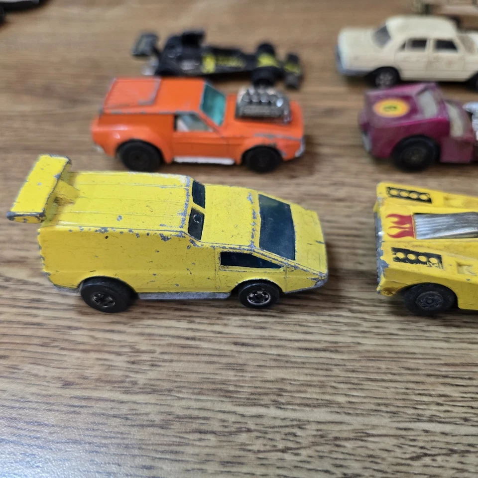 Винтажные литые модели автомобилей Hot Wheels лот из 13 1970-х - Изображение 2 из 4
