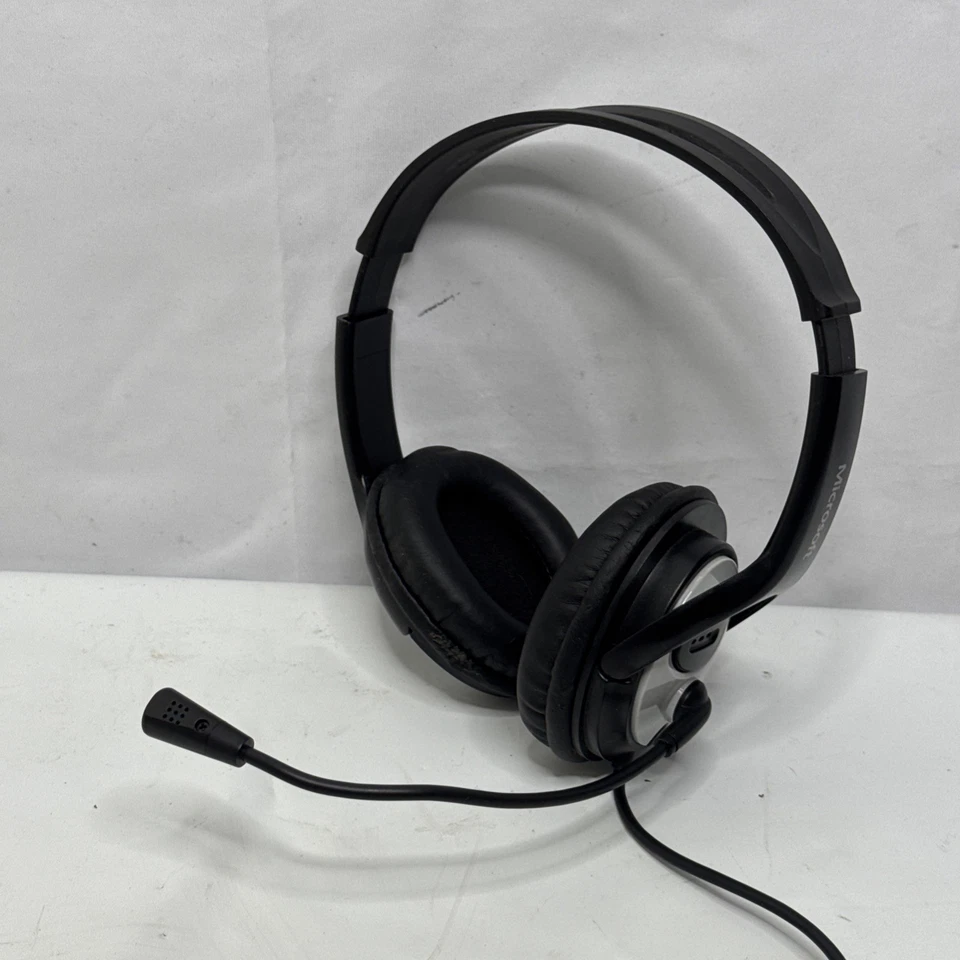 Microsoft LifeChat LX-3000 Headset Headphones Gaming Office Etc TESTED - Image 2 of 3
