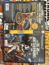 Star Wars: Battlefront II PlayStation 2, 2005, Complete with Manual, Black