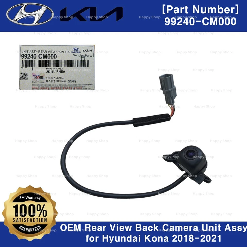Genuine Rear Assist Parking Camera 99240CM000 for Hyundai Kona
