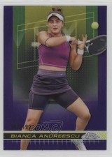 2024 Topps Chrome Purple Refractor 302/499 Bianca Andreescu #121 5h0