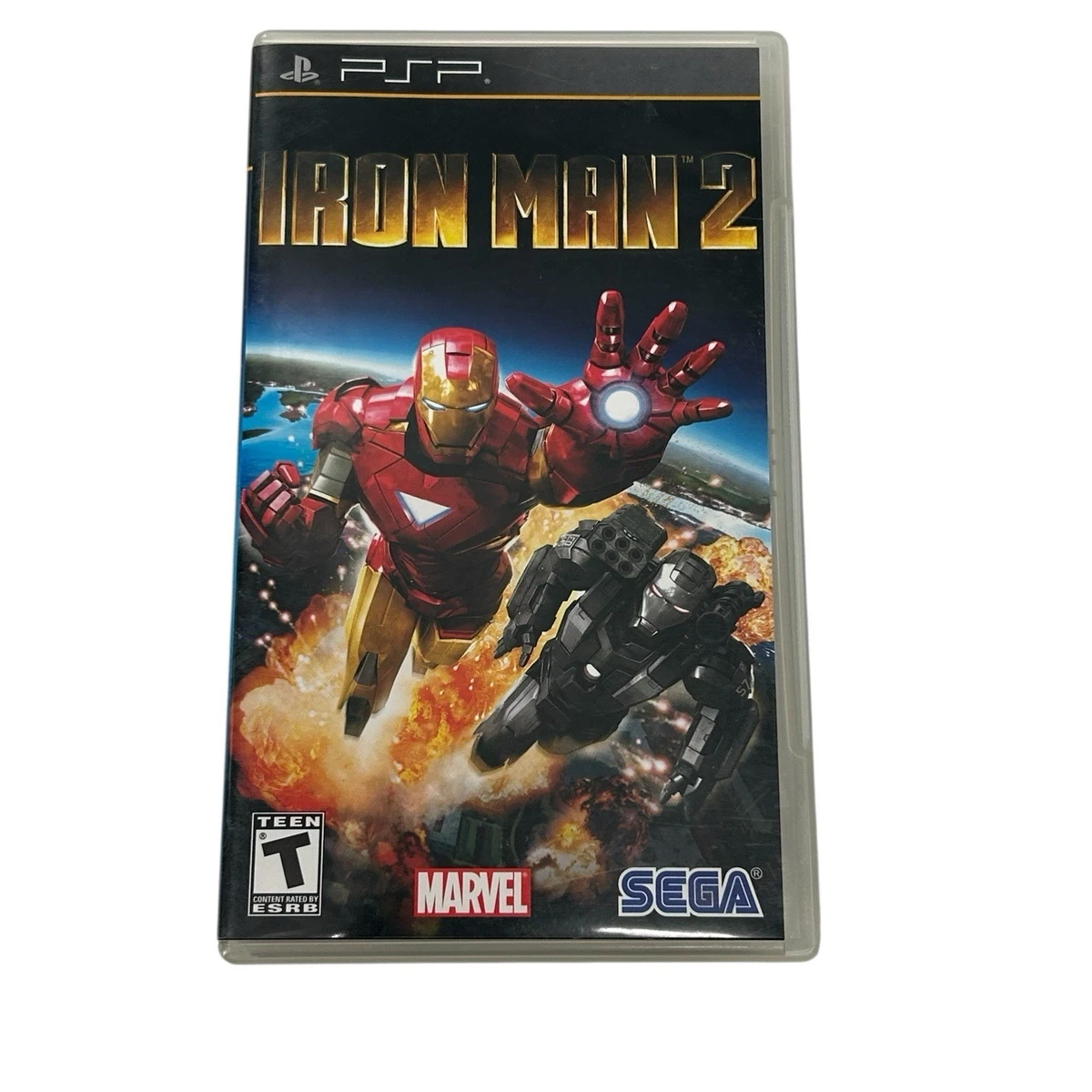 Iron Man 2 Sur PSP - Jeu Complet Avec Boîtier Et Livret - Édition Collector - Très Bon état