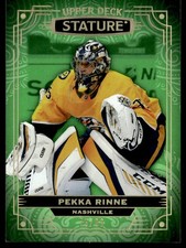 2022-23 Upper Deck Stature Green Pekka Rinne /99 #25