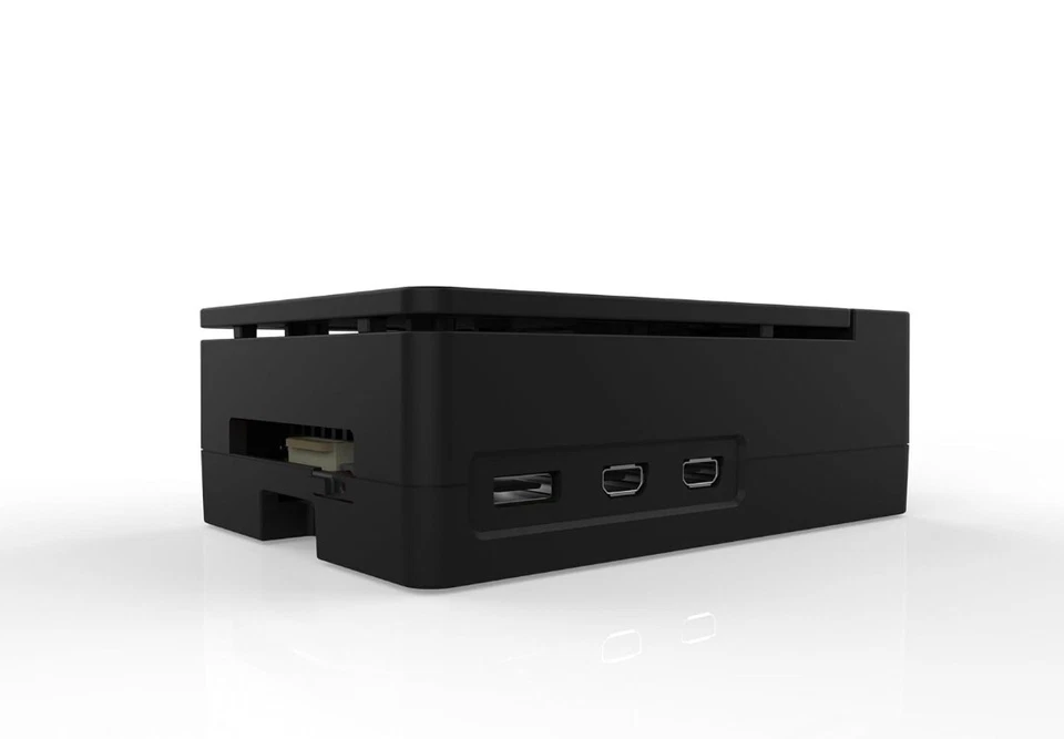 iUniker Case for Raspberry Pi 5 ABS Case with Rux Cooler & Heatsink - Image 3 of 4