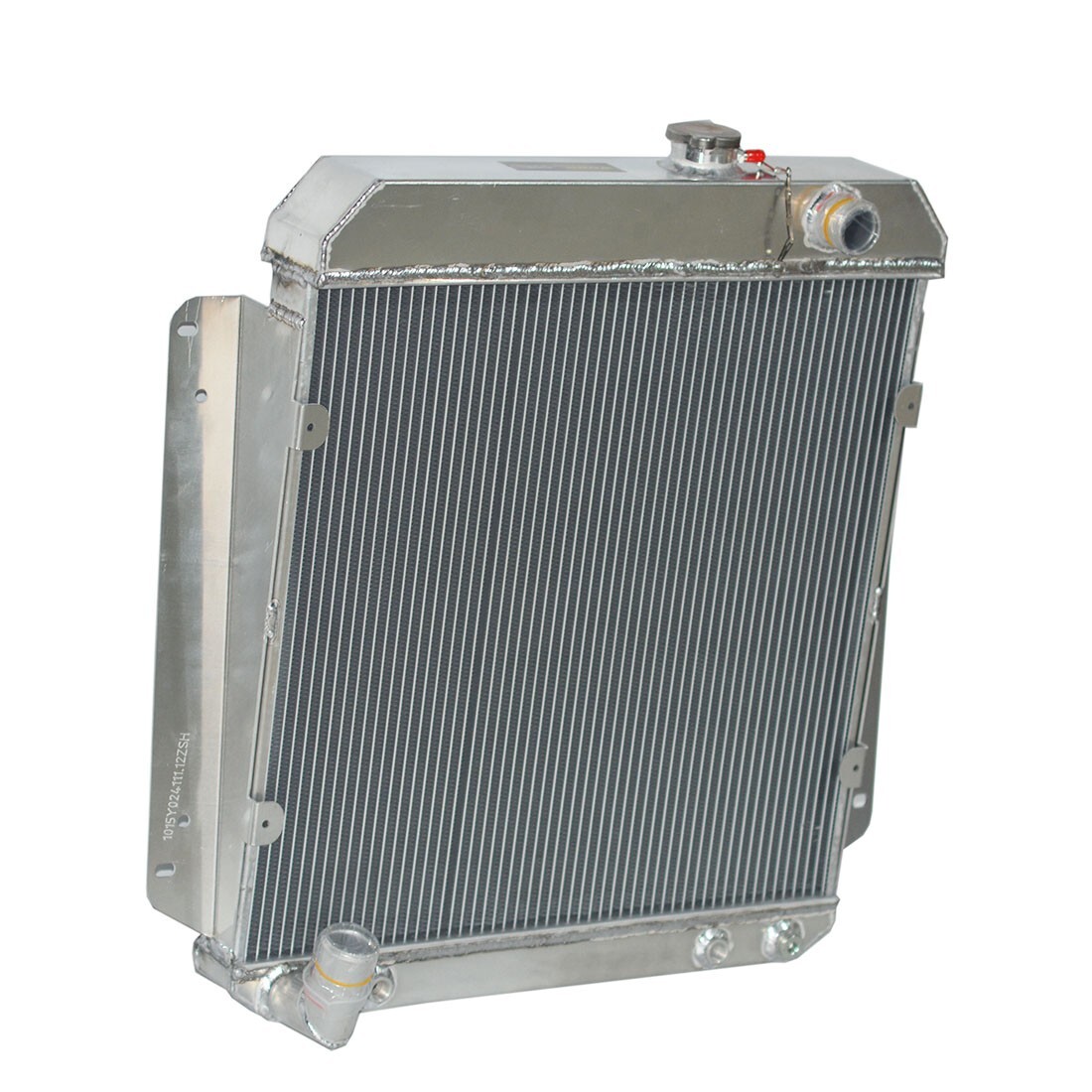 OEM#CC57BU Polished Radiator for 1957 Buick Special Base 6.0L (364ci ...