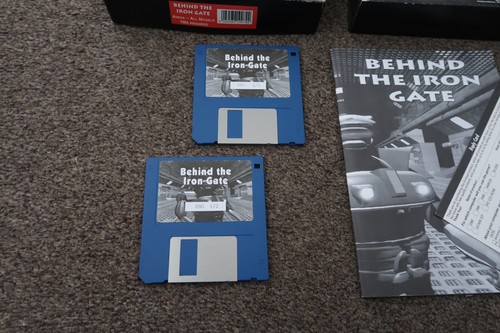 Behind The Iron Gate By Black Legend ~ Original Boxed Amiga Game - Afbeelding 4 van 8