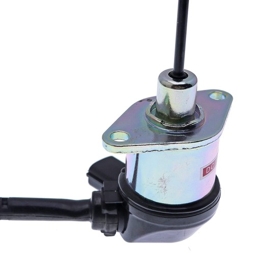 Solenoide de parada de combustible 12V para JCB VIBROMAX VM VMT260 - Imagen 7 de 7