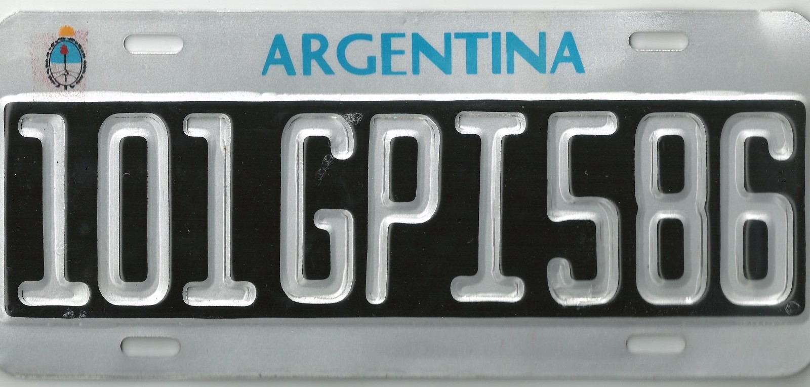 TRAILER LICENSE PLATE FROM ARGENTINA (RA) ARGENTINA REPUBLIC UNUSED eBay