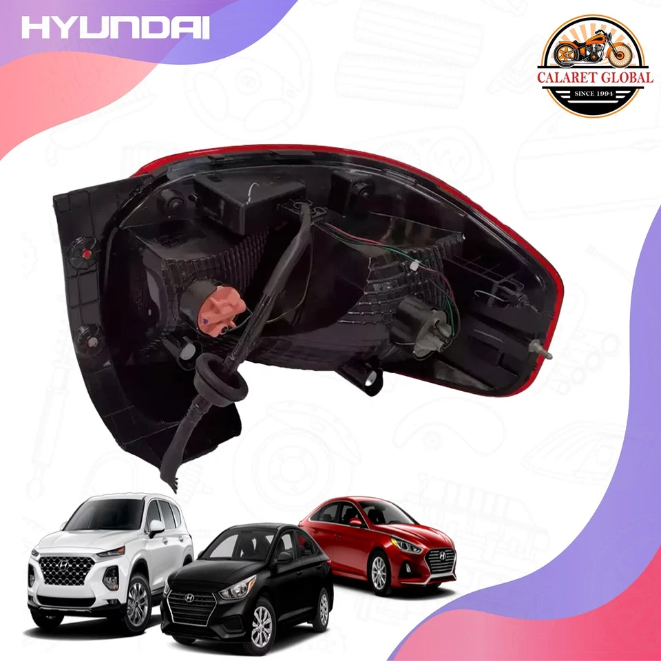 FOR HYUNDAI VENUE 2019-2022 DRIVER LH OUTER SIDE TAIL LIGHT ASSEMBLY 92401K3000 - Bild 4 von 4
