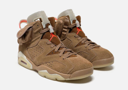 Nike Travis Scott x Air Jordan 6 rétro kaki britannique DH0690-200 mode - Photo 1 sur 2