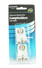 Advance Fluorescent Medium Bi-Pin Lampholders...