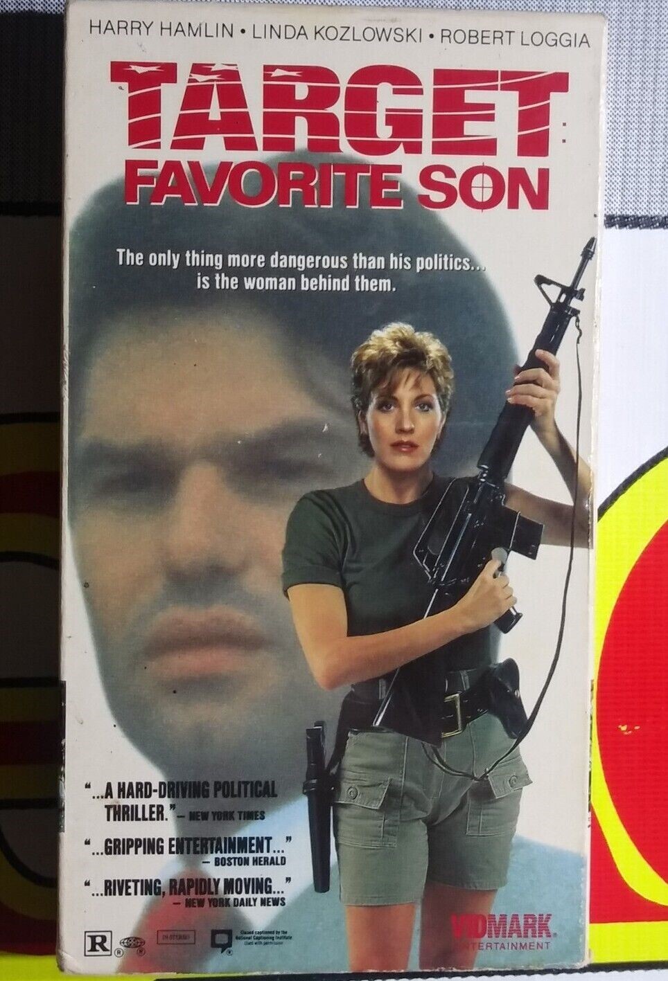 Target Vhs VHS - TARGET: FAVORITE SON - Harry Hamlin, Linda Kozlowski Rare CIA ...