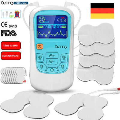 OSITO Tens Gerät Reizstromgerät,3-in-1 Schmerztherapie,Muskelstimulation,Massage