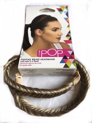 Hairdo Pop Fishtail Braid Headband - R14/88H Golden Wheat Hair Band 1 Pc
