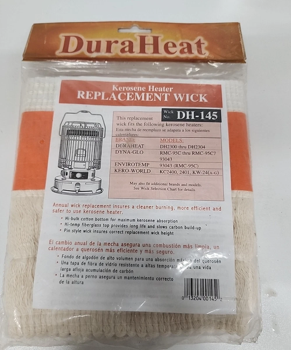 DuraHeat Kerosene Heater Wick Replacement DH-145 Dyna-Glo Enivrotemp  Kero-World 13204001452 | eBay