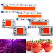 20w-100W Full Spectrum LED COB Chip Grow Light Plant Growing Lamp Bulb 220/110V