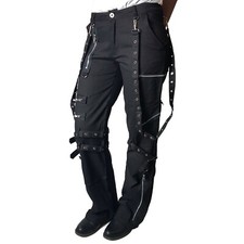ALCATRAZ GOTHIC - Bondages Hose 900235 "Andy Pants" schwarz