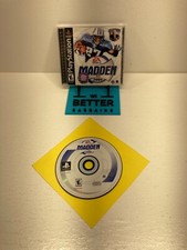 Madden NFL 2001 Sony PlayStation 1, 2000 Complete With Manual In Jewel Case