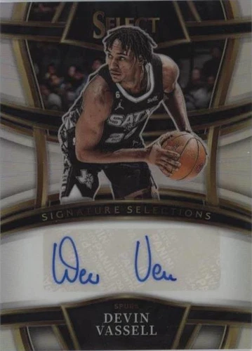 2022-23 Panini Select - Devin Vassell #SS-DVV