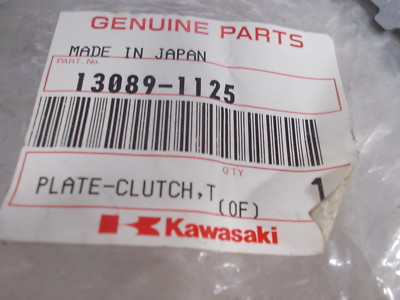 けー NOS OEM Kawasaki Clutch Plate T=1.4 2000-2006 ZX1200 Ninja 13089