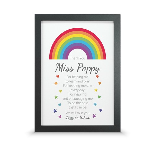 Thank you nursery gift | Teacher end of term present | Pre-school rainbow gift - Picture 24 of 34