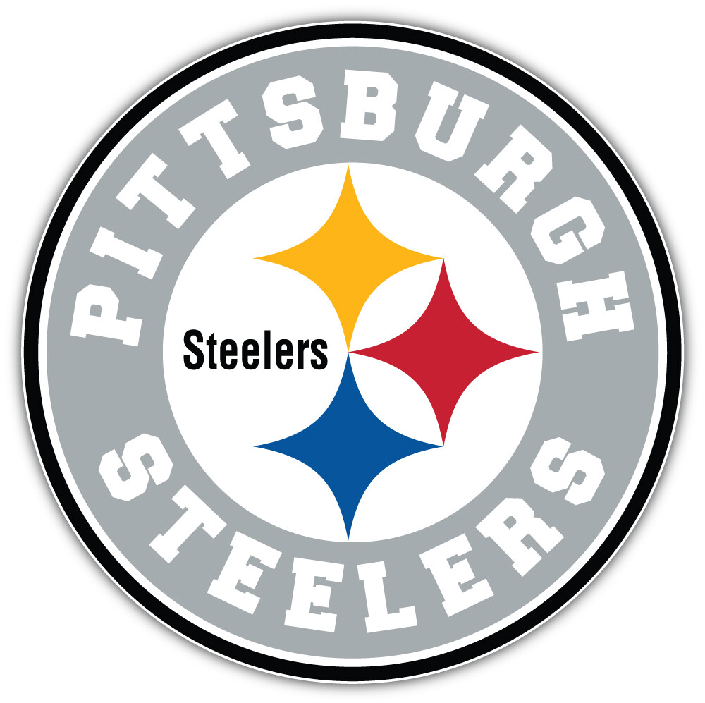 Pittsburgh Steelers Logo NFL Sport Car Bumper Sticker Decal 