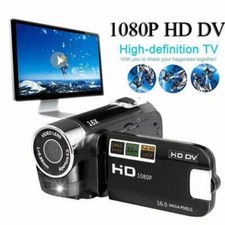 HD Digital Video Camera Recorder Black 16.0Mega pixels 16MP 1280x720