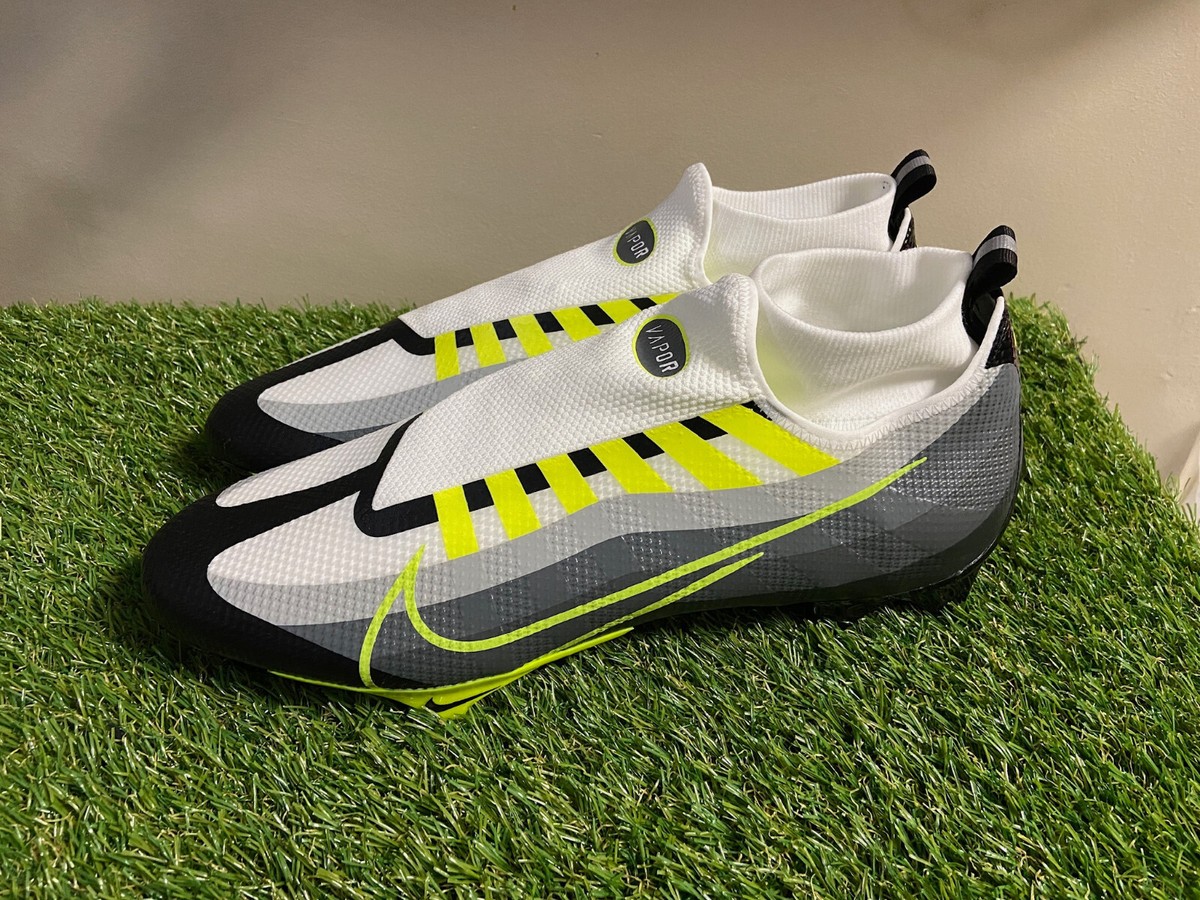 Nike Vapor Edge Pro 360 Football Cleats Grey Volt Men's Size 13