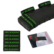 300 Blackout Magazine Marking Bands Magazines ID 6/12 Pack Marking Rubber Bands