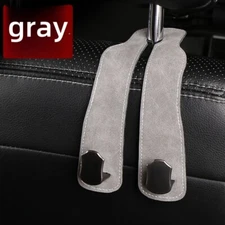 1X Universal Car Seat Back Headrest Hooks Hanger Holder Hook for Purse Bag,GRAY