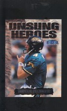 1999 FLEER FOOTBALL CARD BRYAN BARKER NM-MT #13of30 UNSUNG HEROES