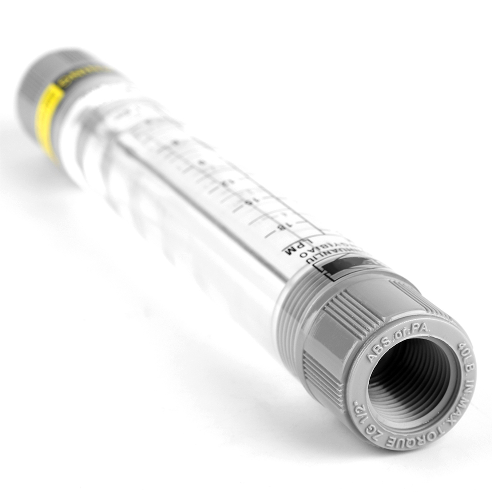 Tube Type Flow Meter Fit For Liquid Pipeline Flowmeter 0.5‑5 GPM / 1.8