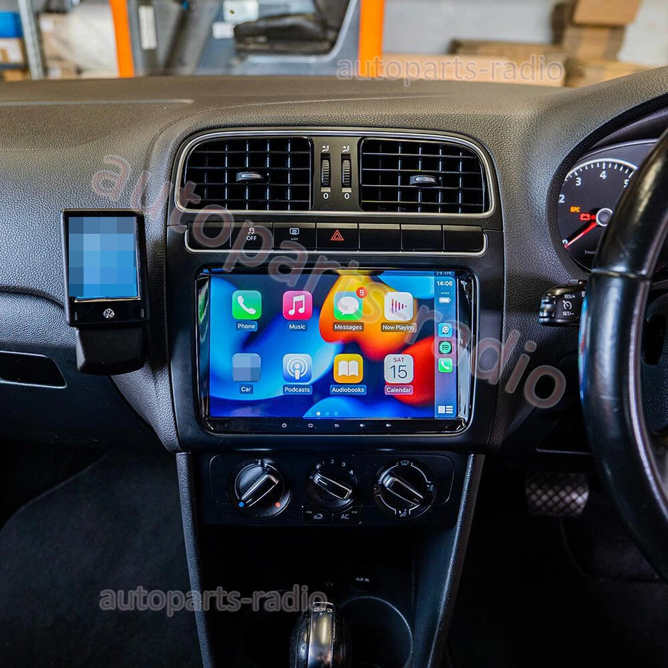 For 2010-2014 Volkswagen Polo Carplay Android 13 Car Stereo Radio Head Unit Cam - image 2 of 4