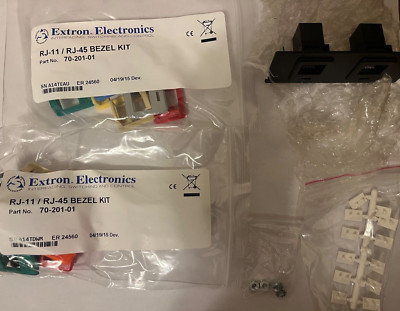 Extron 70-100-11 / RJ-45 Female to Female Barrel Black With Accessories