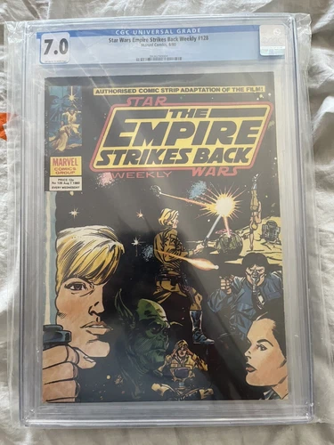 Star Wars Empire Strikes Back Weekly #128 cgc