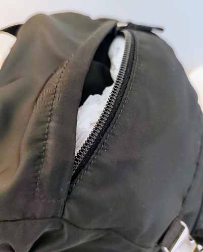 PRADA ZAINO COMPATTO Unisex Re-Nylon Nero - Imagen 22 de 24