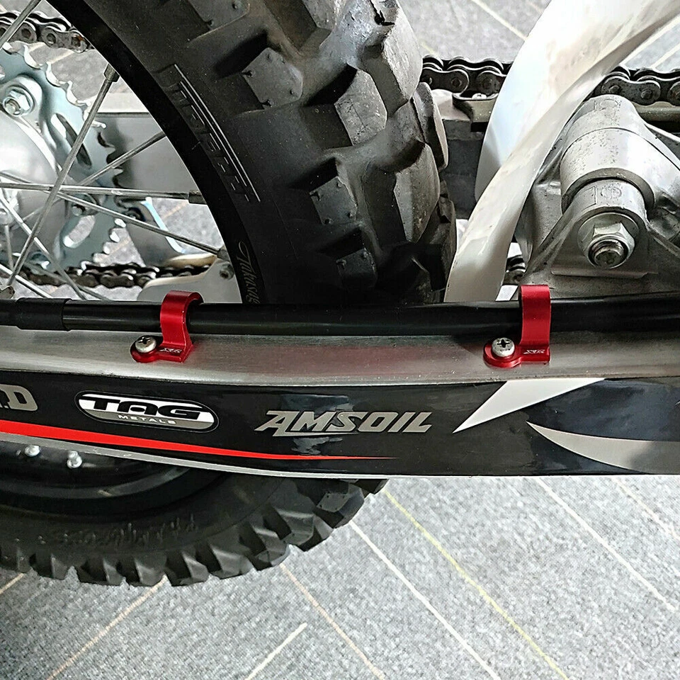 Rear Brake Hose Guide Clamp For HONDA XR 250L/250R/400R/600R/650R/650L XR650R - Image 3 of 4