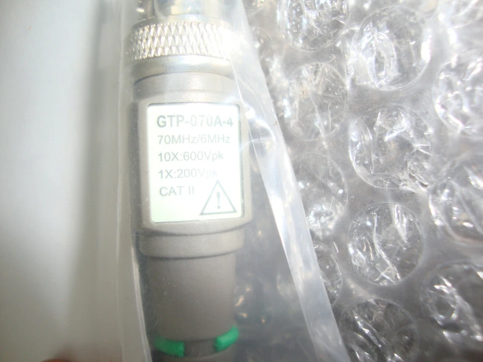 GW Instek  ≤70MHz; Attenuator:10:1/1:1; 1.2m  GTP-070A-4 Oscilloscope - Image 2 of 3
