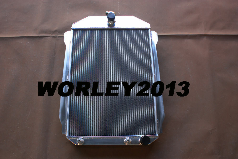 4 rows aluminum radiator for Chevy 350 V8 engine 1940 1941 eBay