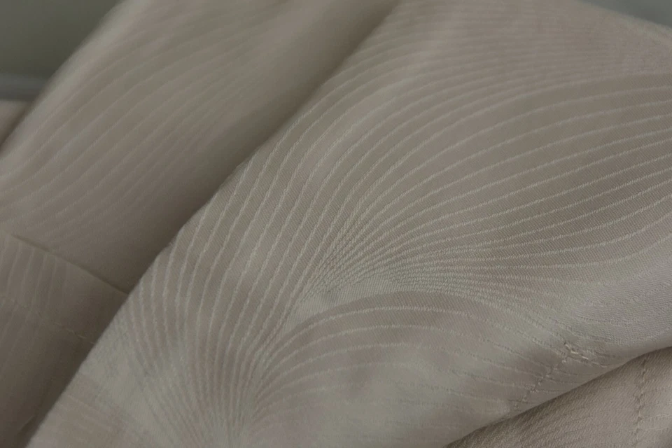 $240 NUEVO Frette Mathivet JUEGO DE 2 PIEZAS de SHAMS Algodón Crema Sham ESTÁNDAR Foto 4 de 4