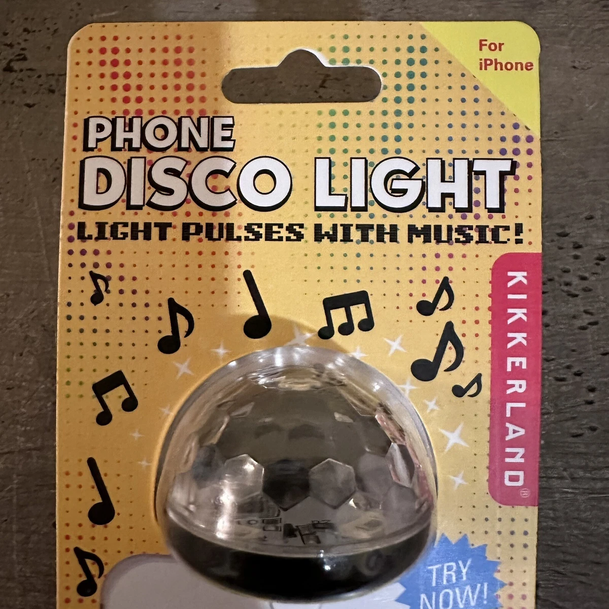 Disco on sale phone light