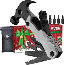 Multitool Hammer WESTLEY Camping Accessories Gear Tools 15 in 1 Survival Gear Un